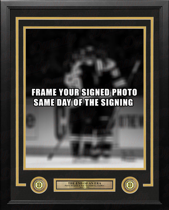 Patrice Bergeron & Brad Marchand Boston Bruins Photo Frame Kit - for just $39.99! 