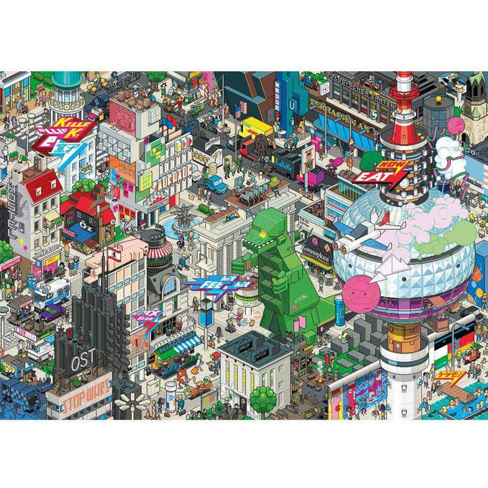 Berlin Quest Pixorama 1000 Piece Jigsaw Puzzle Heye - for just $29.99! 