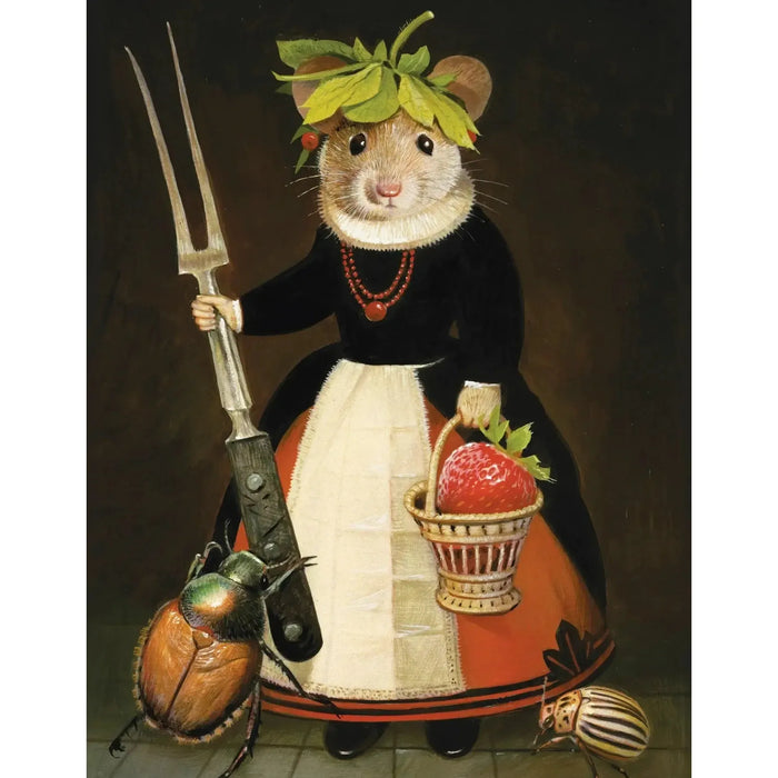 Berry Mary by Bill Mayer 100 Piece Mini Jigsaw Puzzle NYPC - for just $14.99! 