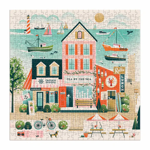 Beside the Sea 500 Piece Jigsaw Puzzle Galison - for just $17.99! 
