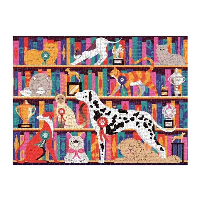 Best in Show 1000 Piece Jigsaw Puzzle Galison - for just $19.99! 