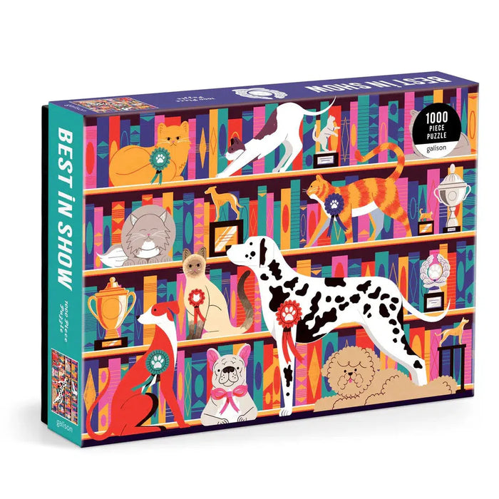 Best in Show 1000 Piece Jigsaw Puzzle Galison - for just $19.99! 