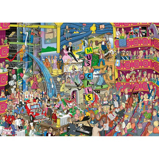 Best of Musicals 1000 Piece Jigsaw Puzzle Heye - for just $29.99! 