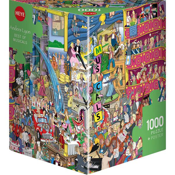 Best of Musicals 1000 Piece Jigsaw Puzzle Heye - for just $29.99! 