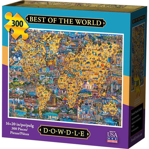 Best of the World 300 Piece Jigsaw Puzzle Dowdle - for just $19.99! 