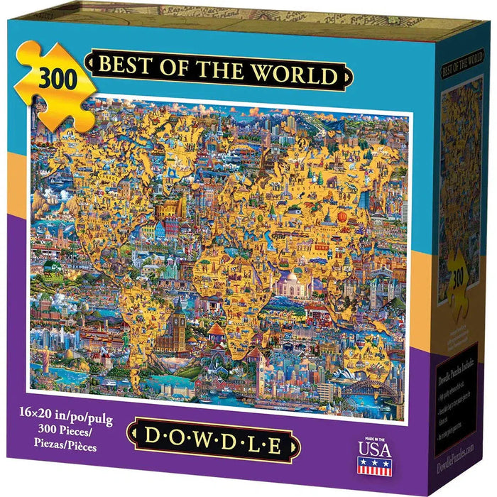 Best of the World 300 Piece Jigsaw Puzzle Dowdle - for just $19.99! 