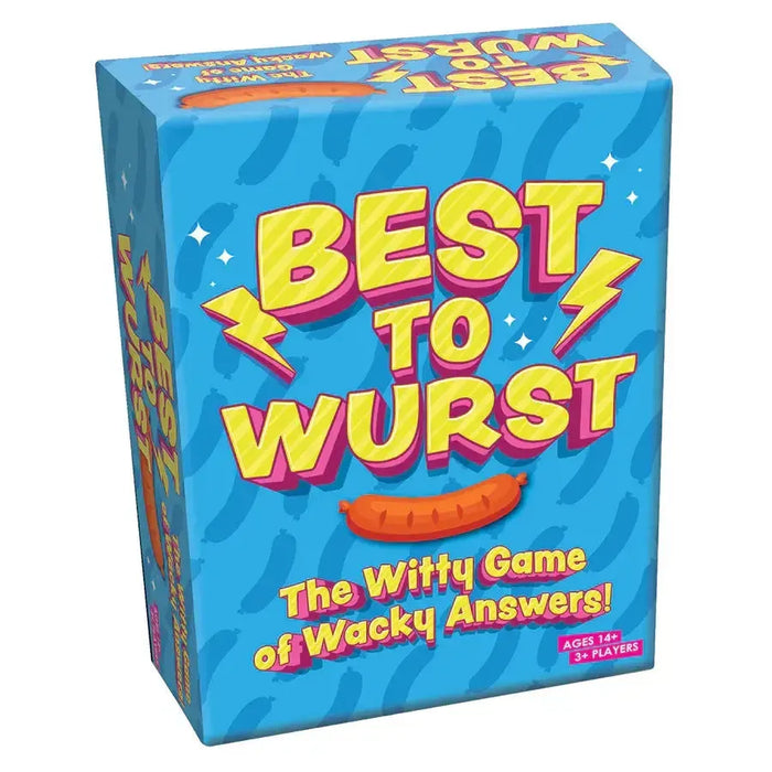 Best to Wurst - The Witty Game of Wacky Answers - Outset - for just $17.99! 