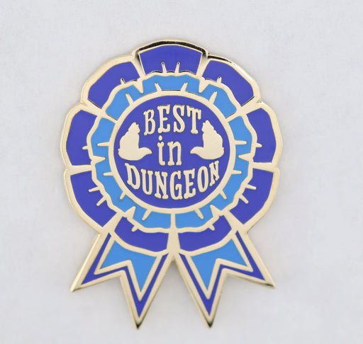 Foam Brain Games: Enamel Pin - Dungeon Crawler Carl - Best in Dungeon - for just $11.99! 