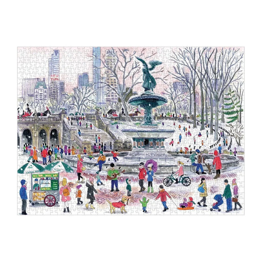 Bethesda Fountain 1000 Piece Jigsaw Puzzle Galison - for just $19.99! 