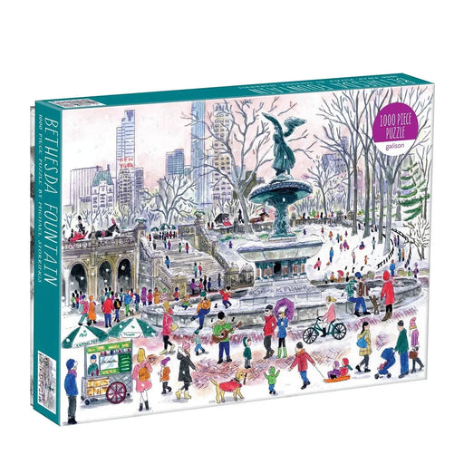 Bethesda Fountain 1000 Piece Jigsaw Puzzle Galison - for just $19.99! 