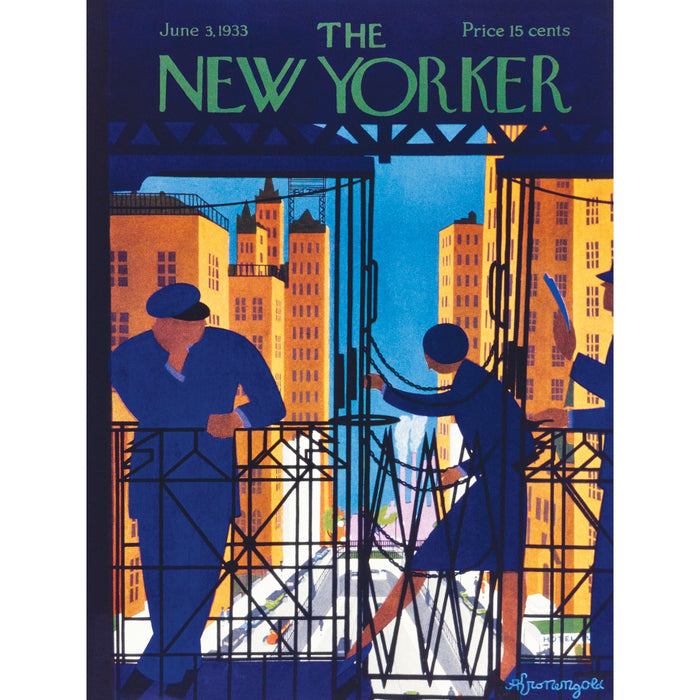 Between Cars The New Yorker 500 Piece Jigsaw Puzzle NYPC - for just $26.99! 