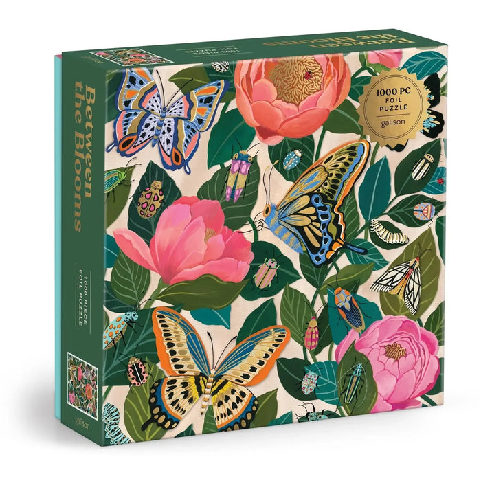 Between the Blooms 1000 Piece Jigsaw Puzzle Galison - for just $21.99! 