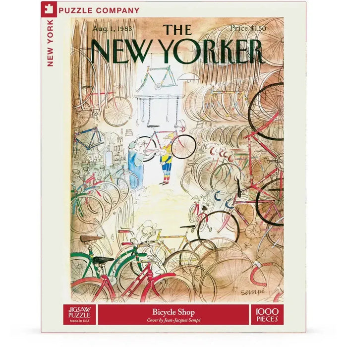 Bicycle Shop 1000 Piece Jigsaw Puzzle NYPC - for just $28.99! 