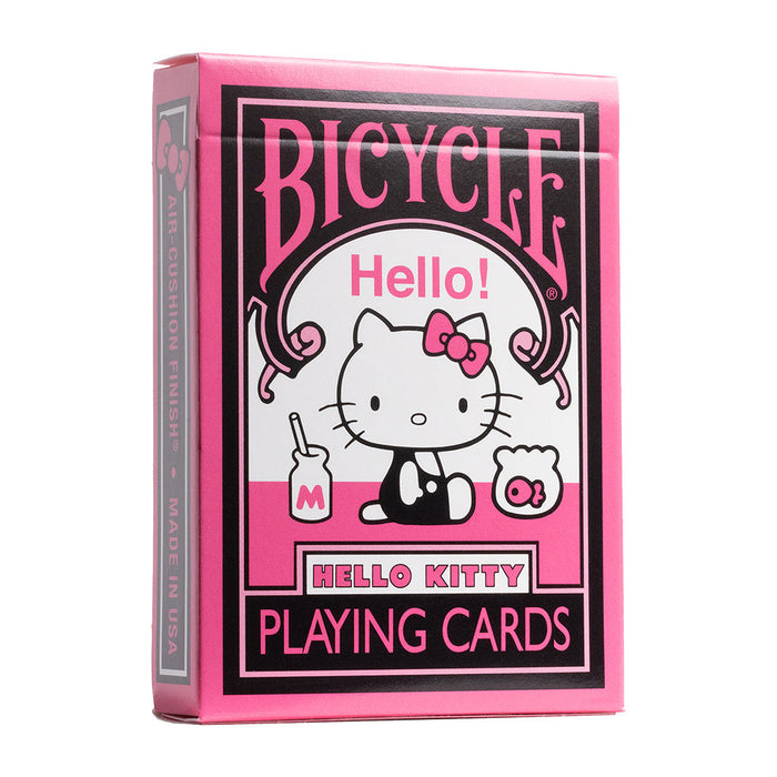 Bicycle Hello Kitty Black & Pink Playing Cards - for just $9.99! 