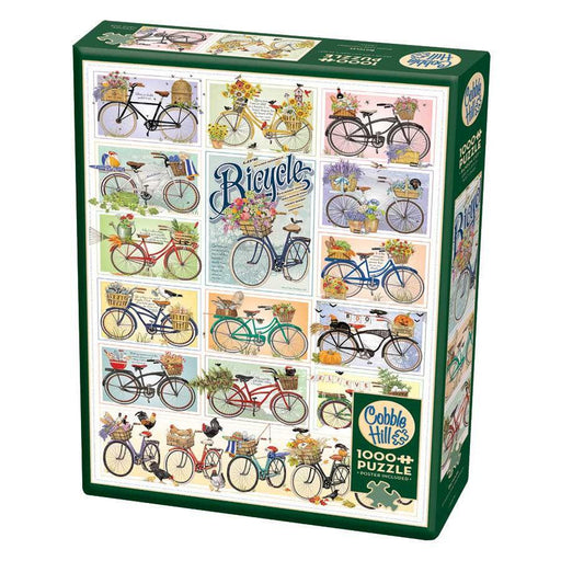 Bicycles 1000 Piece Jigsaw Puzzle Cobble Hill - for just $19.99! 
