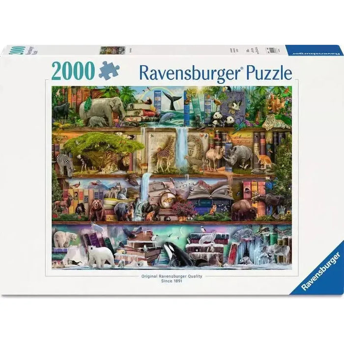 Big Animal World 2000 Piece Jigsaw Puzzle Ravensburger - for just $39.99! 