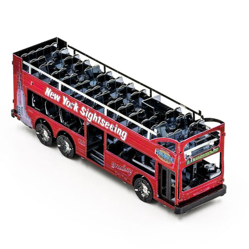 Big Apple Tour Bus 3D Steel Model Kit Metal Earth - for just $11.99! 