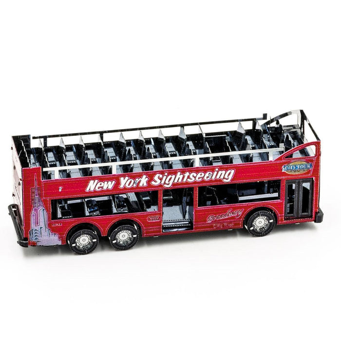 Big Apple Tour Bus 3D Steel Model Kit Metal Earth - for just $11.99! 