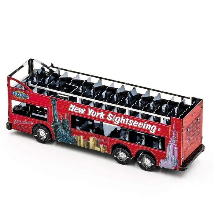 Big Apple Tour Bus 3D Steel Model Kit Metal Earth - for just $11.99! 