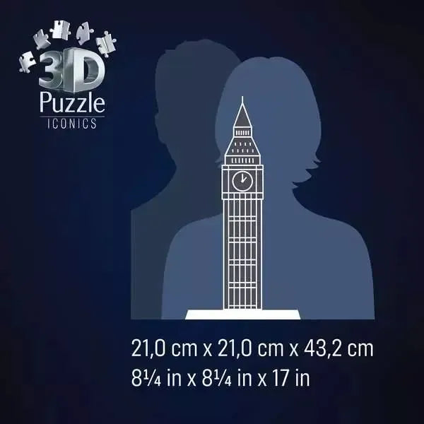 Big Ben 235 Piece 3D Jigsaw Puzzle Ravensburger - for just $49.99! 