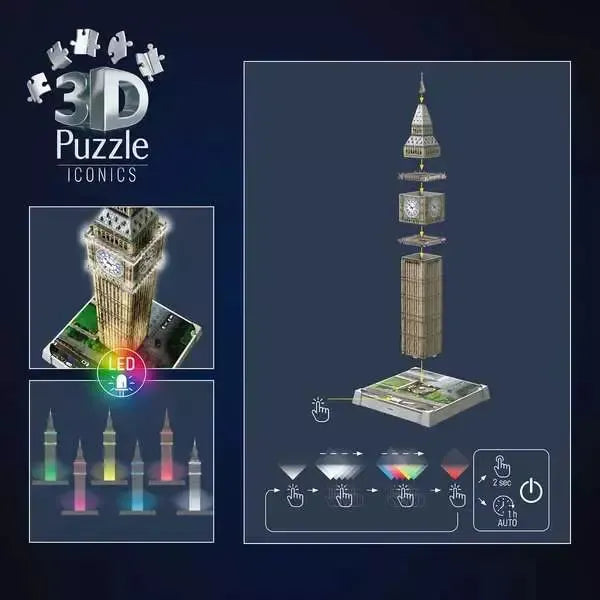Big Ben 235 Piece 3D Jigsaw Puzzle Ravensburger - for just $49.99! 