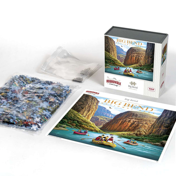 Big Bend National Park 500 Piece Jigsaw Puzzle Boardwalk - for just $21.99! 