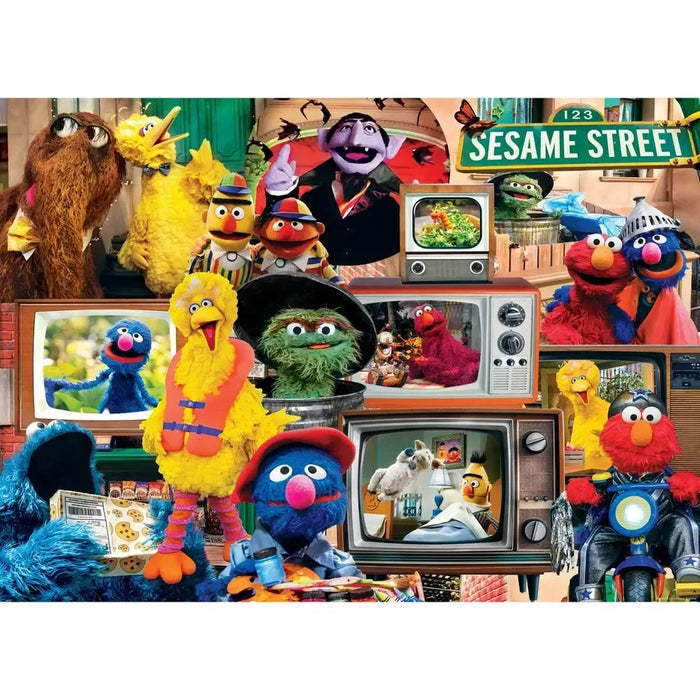 Big Bird's Block Party Sesame Street 1000 Piece Jigsaw Puzzle MasterPieces - for just $17.99! 