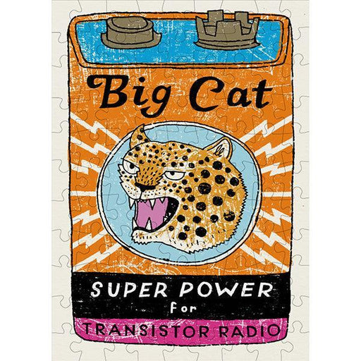 Big Cat Power 99 Piece Mini Jigsaw Puzzle Happily - for just $11.99! 