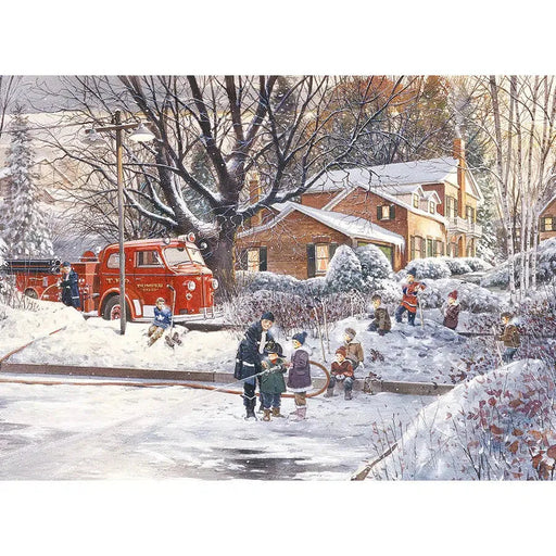Big Game Tomorrow 500 Piece Jigsaw Puzzle Cobble Hill - for just $17.99! 