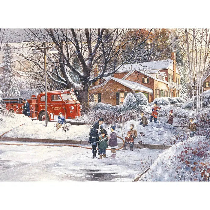 Big Game Tomorrow 500 Piece Jigsaw Puzzle Cobble Hill - for just $17.99! 