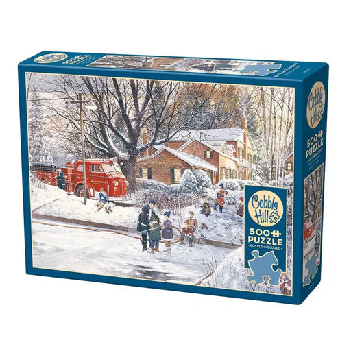 Big Game Tomorrow 500 Piece Jigsaw Puzzle Cobble Hill - for just $17.99! 
