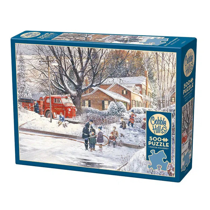 Big Game Tomorrow 500 Piece Jigsaw Puzzle Cobble Hill - for just $17.99! 