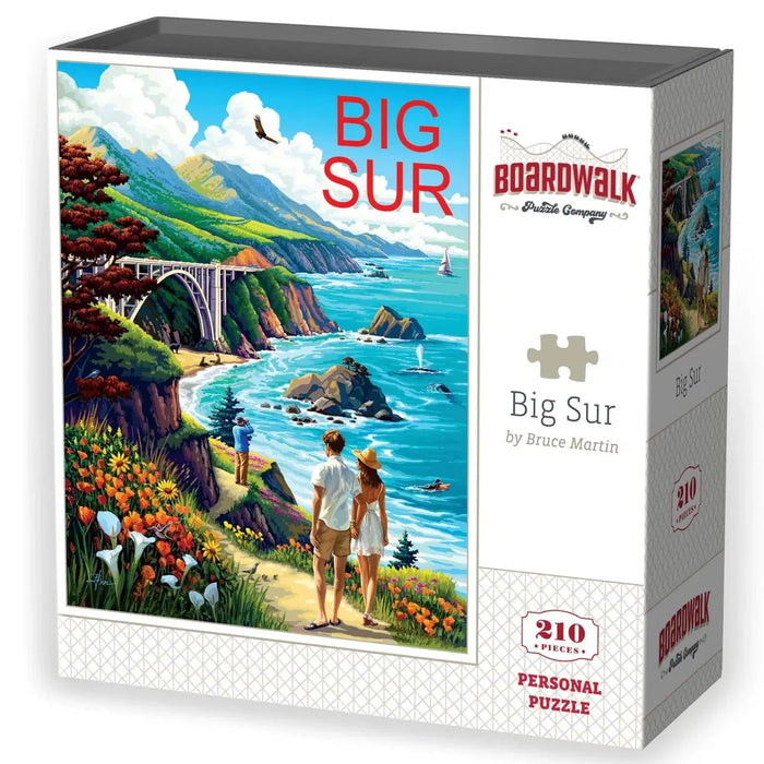 Big Sur 210 Piece Jigsaw Puzzle Boardwalk - for just $11.99! 