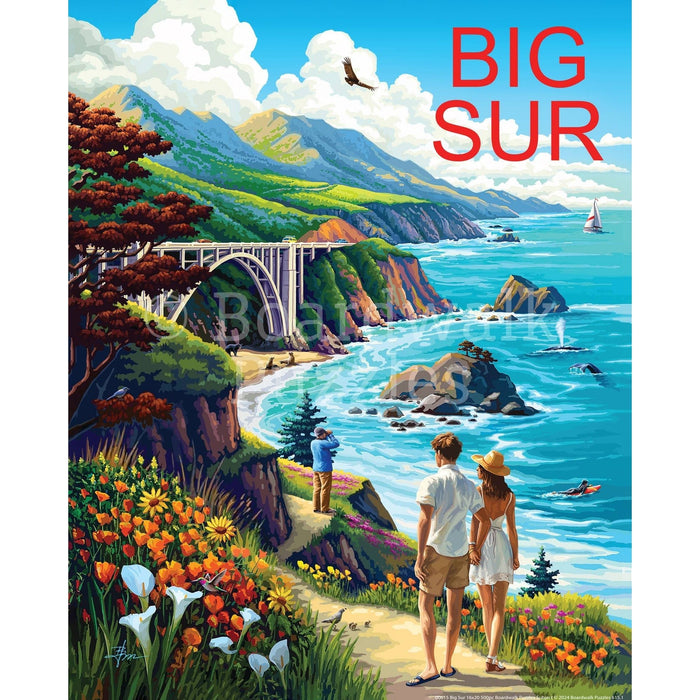Big Sur 500 Piece Jigsaw Puzzle Boardwalk - for just $21.99! 