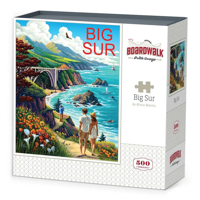 Big Sur 500 Piece Jigsaw Puzzle Boardwalk - for just $21.99! 