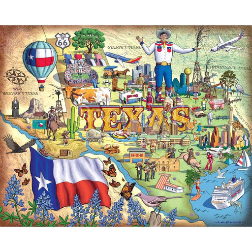 Big Texas 1000 Piece Jigsaw Puzzle Boardwalk - for just $23.99! 