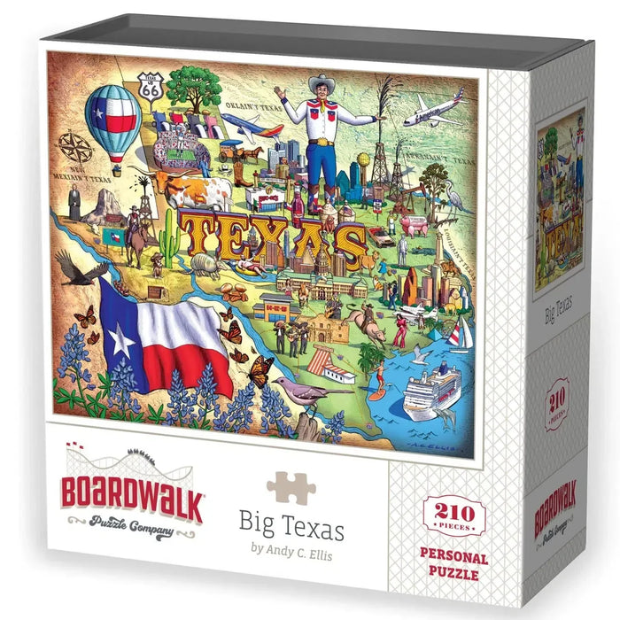 Big Texas 210 Piece Jigsaw Puzzle Boardwalk - for just $11.99! 