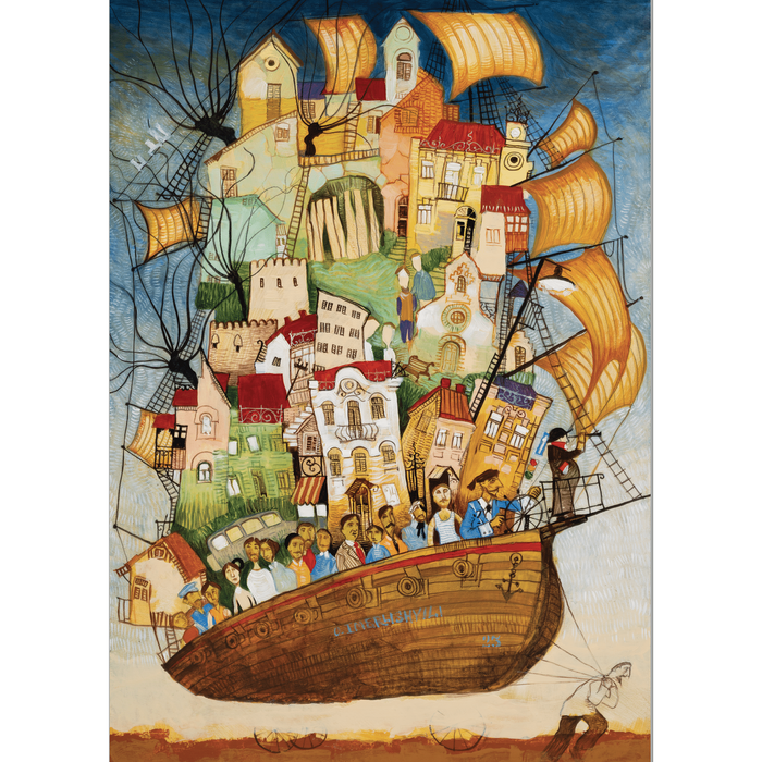 Big Travel 1000 Piece Premium Jigsaw Puzzle Art & Fable - for just $34.99! 