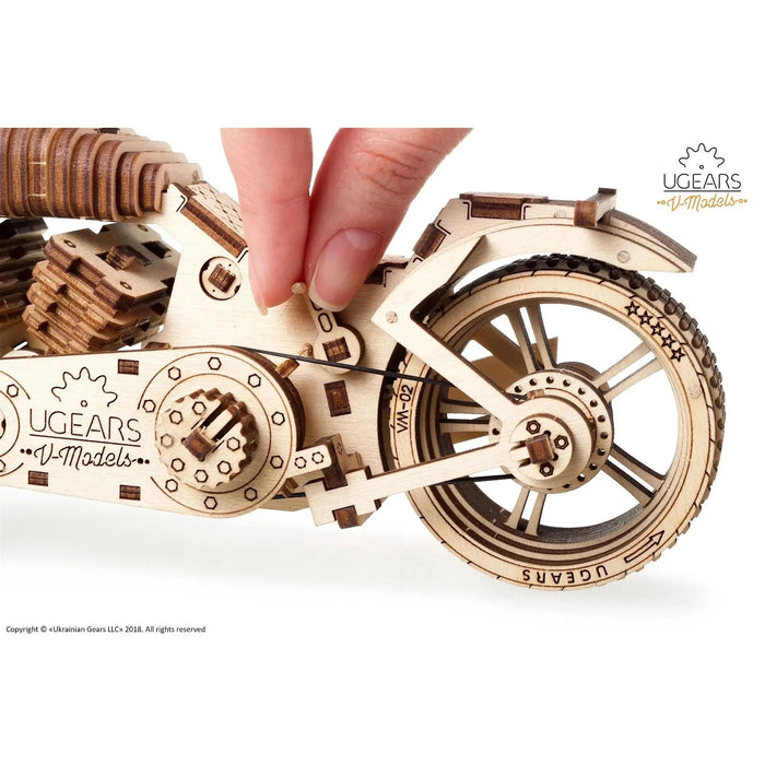 Bike VM-02 3D Wood Model Kit UGEARS - for just $37.99! 