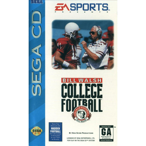 Bill Walsh College Football (Sega CD) - Premium Video Games - Just $0! Shop now at Retro Gaming of Denver