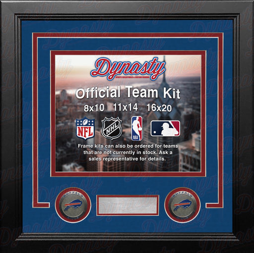 Buffalo Bills Custom NFL Football 8x10 Picture Frame Kit (Multiple Colors) - for just $36.99! 