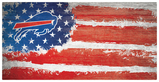 Buffalo Bills Team Flag Wooden Sign - for just $12.99! 