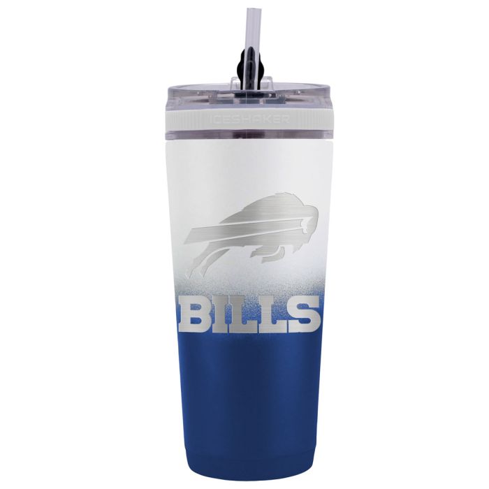 Buffalo Bills 26 oz Stainless Steel Ice Shaker Bottle - for just $39.99! 