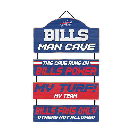 Buffalo Bills Wooden Man Cave Dangle Sign - for just $29.99! 