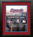 NBA Basketball Photo Picture Frame Kit - Los Angeles Clippers (Red Matting, Blue Trim) - for just $29.99! 