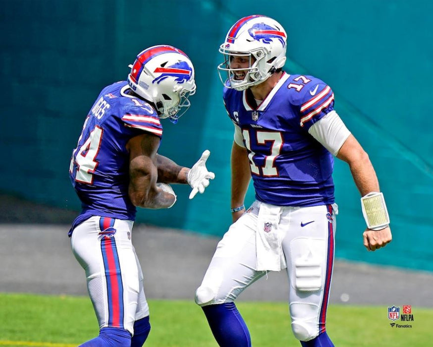 Josh Allen Touchdown Celebration Buffalo Bills 8" x 10" Football Photo - for just $9.99! 