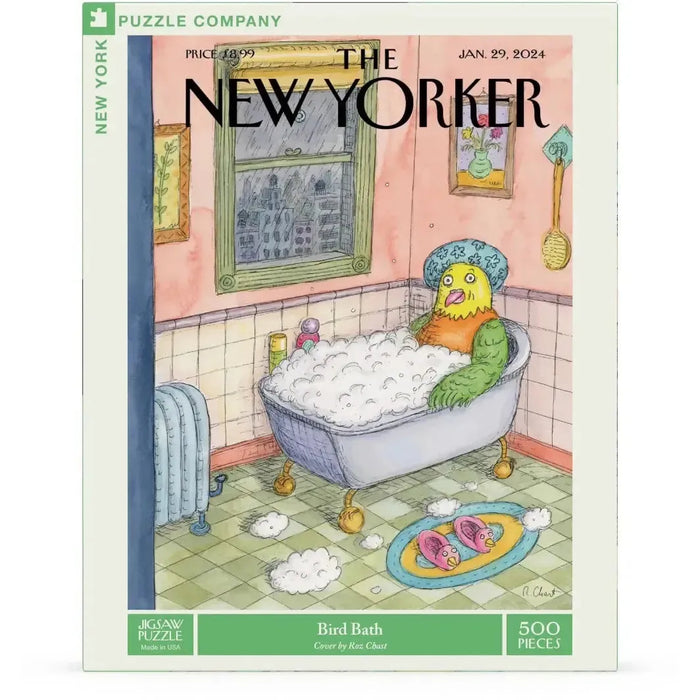 Bird Bath 500 Piece Jigsaw Puzzle NYPC - for just $26.99! 