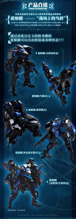 Bird/Binary Ficedula Plastic Model Kit - for just $39.99! 