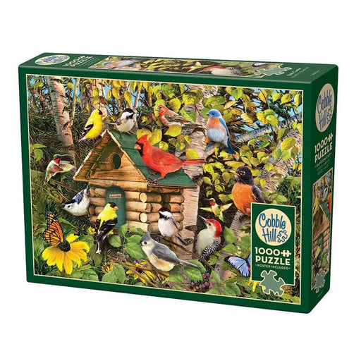 Bird Cabin 1000 Piece Jigsaw Puzzle Cobble Hill - for just $19.99! 