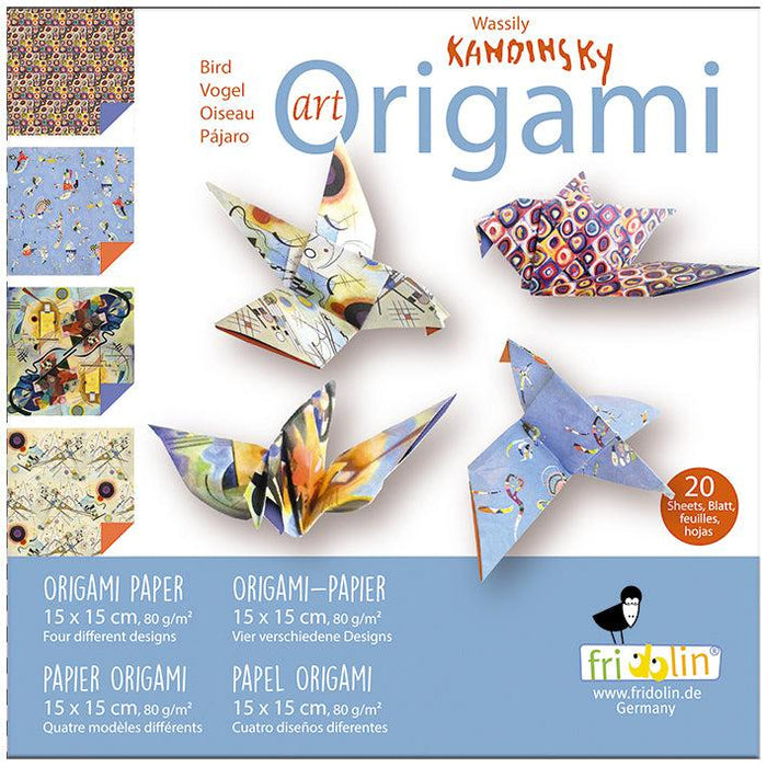 Bird Wassily Kandinsky Art Origami Kit Fridolin - for just $6.99! 